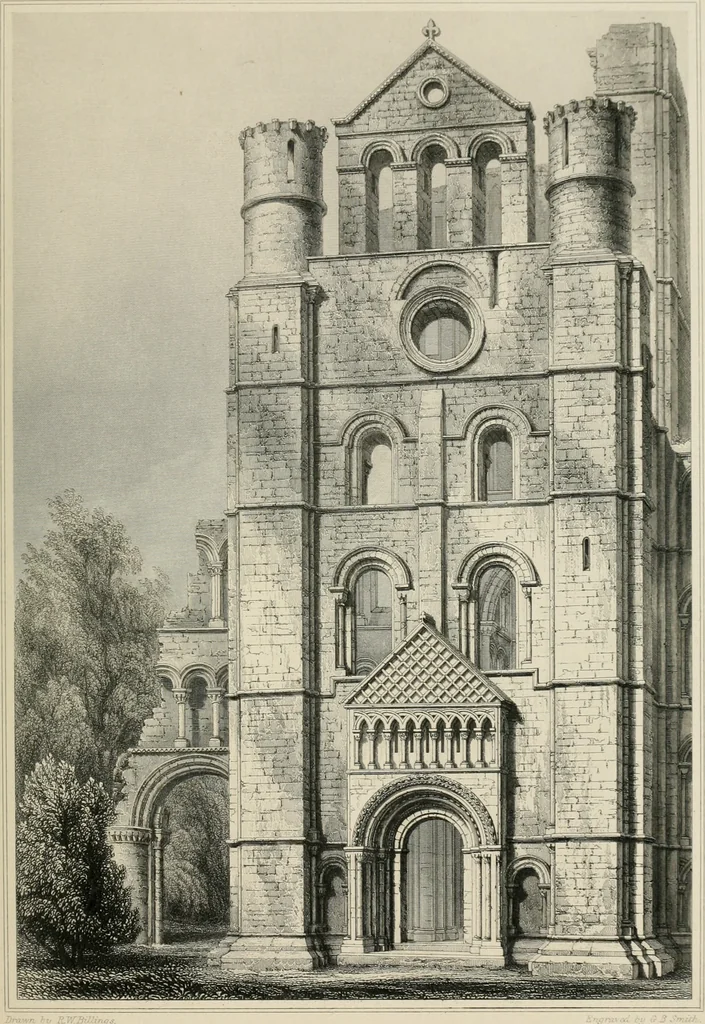 An illustration from The baronial and ecclesiastical antiquities of Scotland, 1852, leaf 196