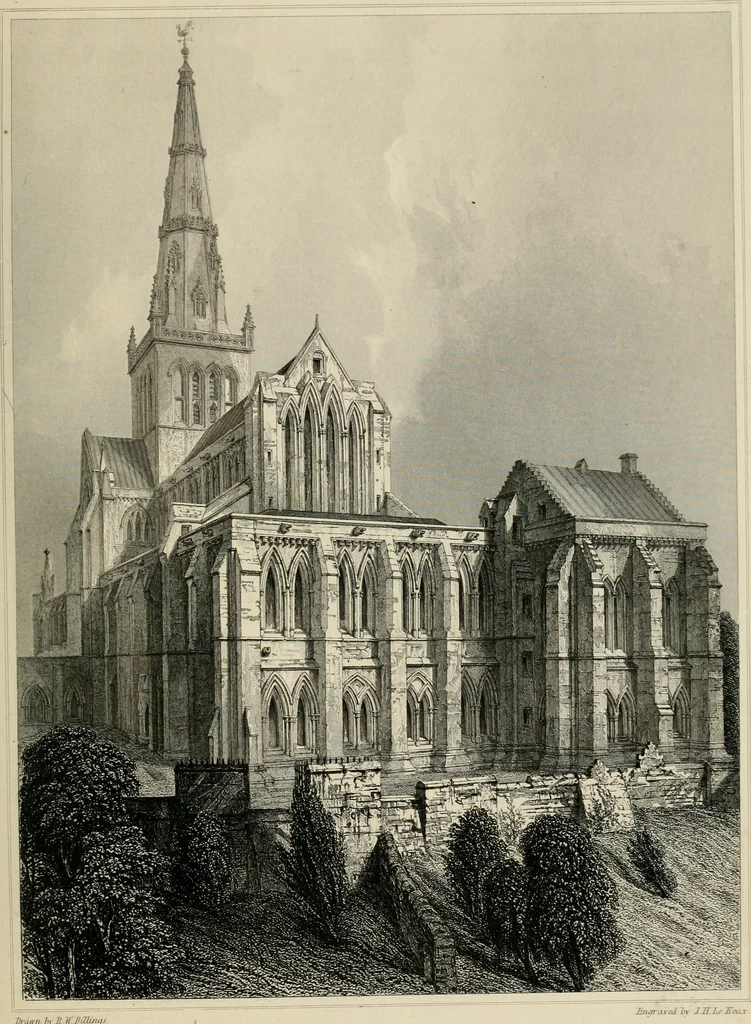 An illustration from The baronial and ecclesiastical antiquities of Scotland, 1852, leaf 20