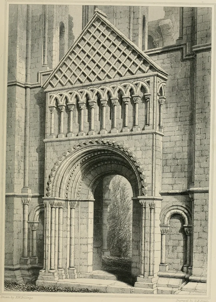 An illustration from The baronial and ecclesiastical antiquities of Scotland, 1852, leaf 200
