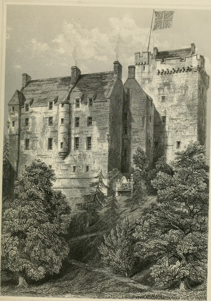 An illustration from The baronial and ecclesiastical antiquities of Scotland, 1852, leaf 218