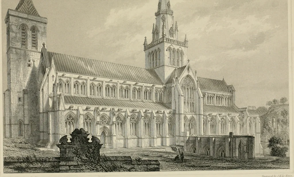 An illustration from The baronial and ecclesiastical antiquities of Scotland, 1852, leaf 24