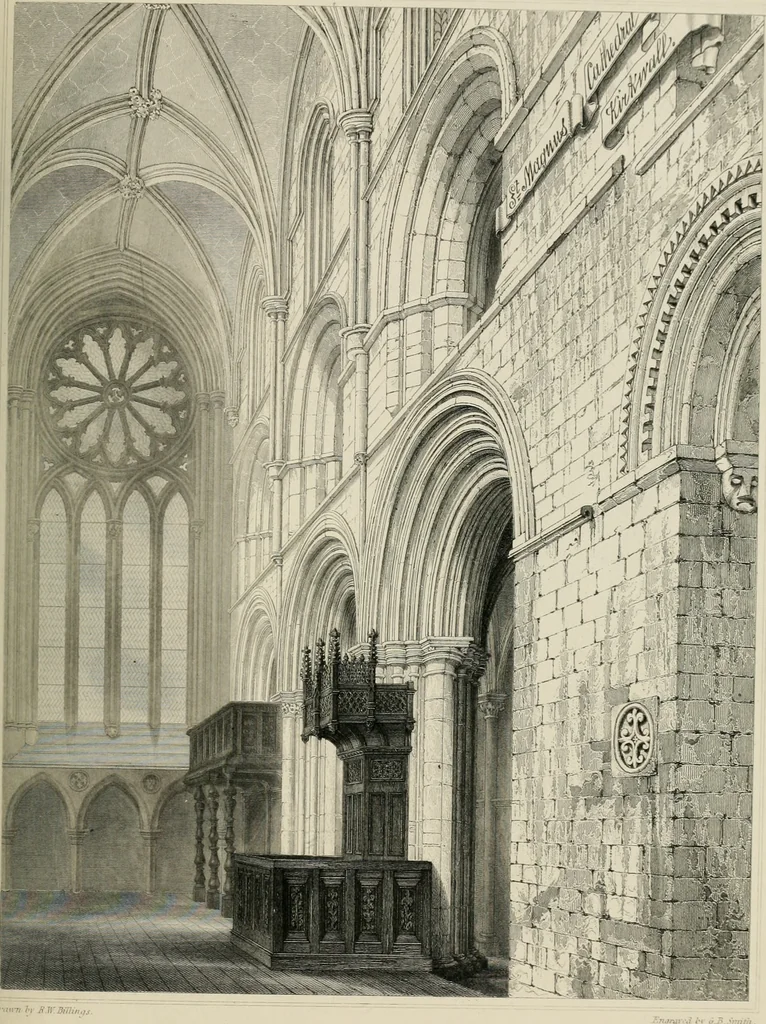 An illustration from The baronial and ecclesiastical antiquities of Scotland, 1852, leaf 252