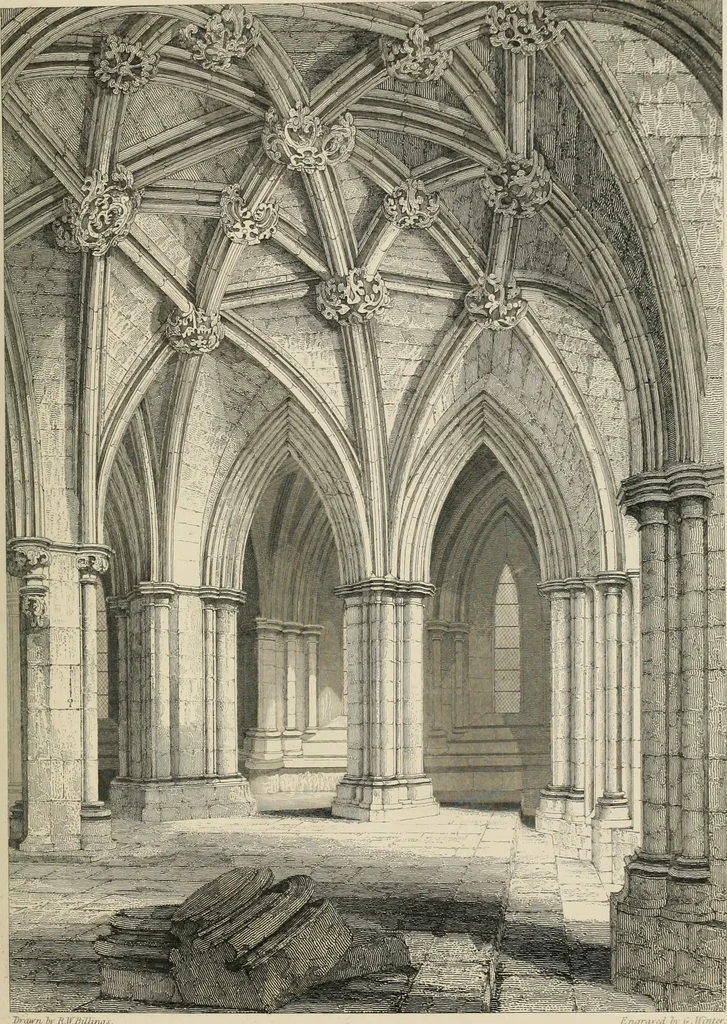 An illustration from The baronial and ecclesiastical antiquities of Scotland, 1852, leaf 44
