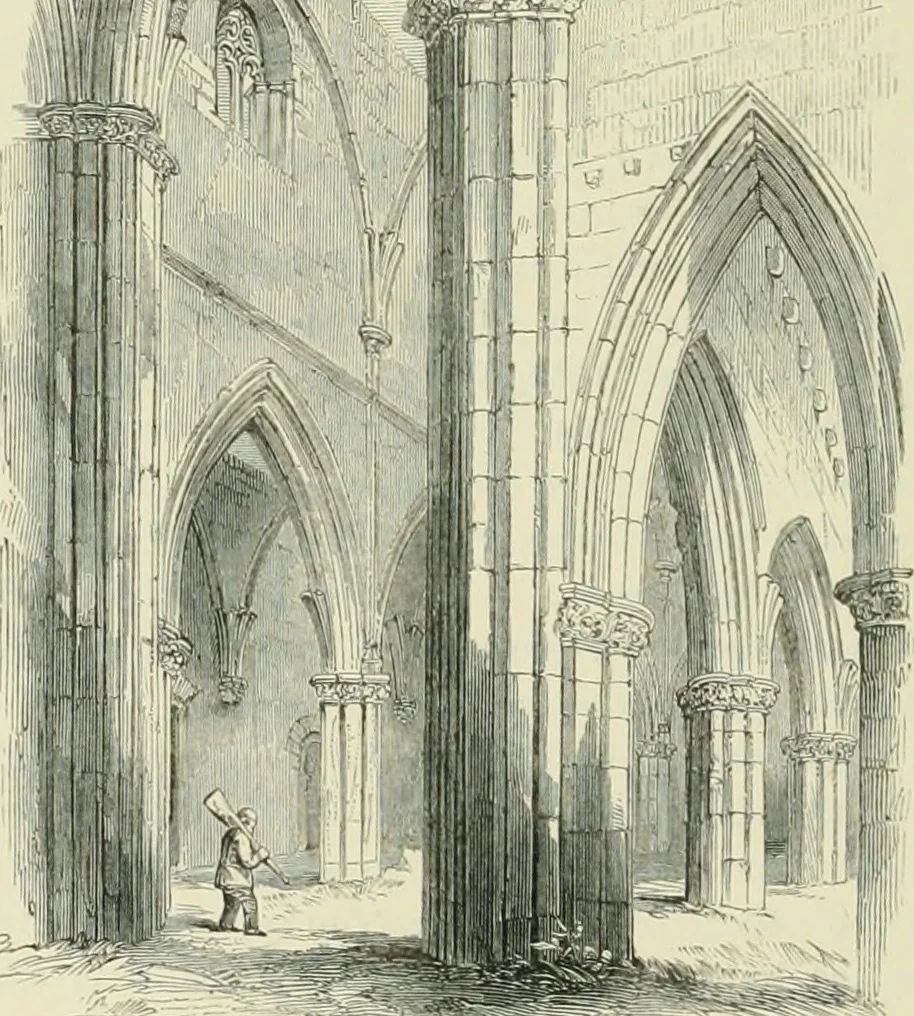An illustration from The baronial and ecclesiastical antiquities of Scotland, 1852, leaf 53