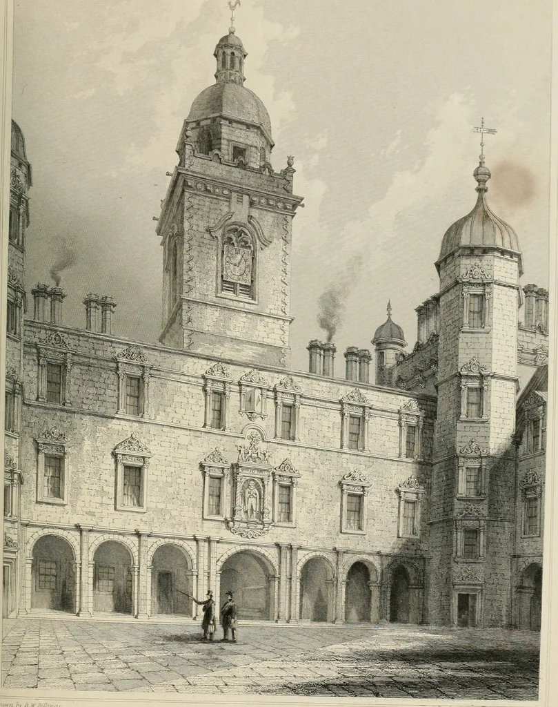 An illustration from The baronial and ecclesiastical antiquities of Scotland, 1852, leaf 78