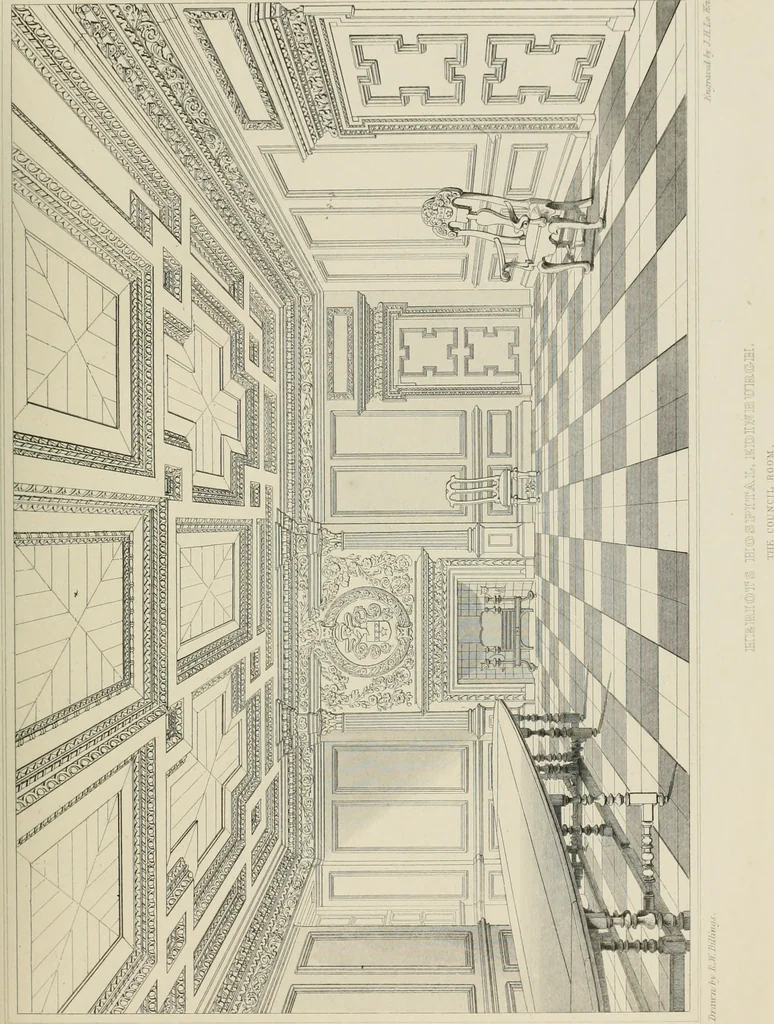 An illustration from The baronial and ecclesiastical antiquities of Scotland, 1852, leaf 86