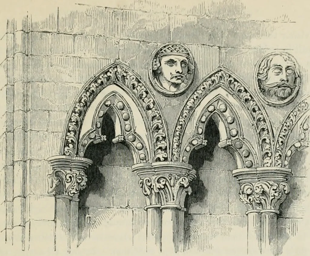 An illustration from The baronial and ecclesiastical antiquities of Scotland, 1852, leaf 88