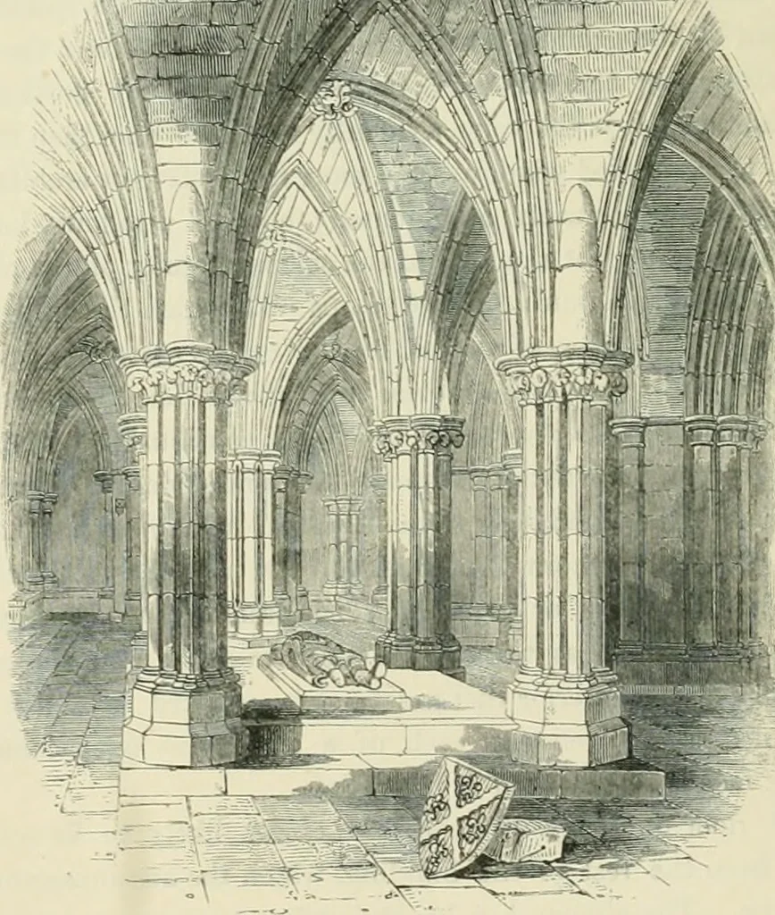 An illustration from The baronial and ecclesiastical antiquities of Scotland, 1852, leaf 9