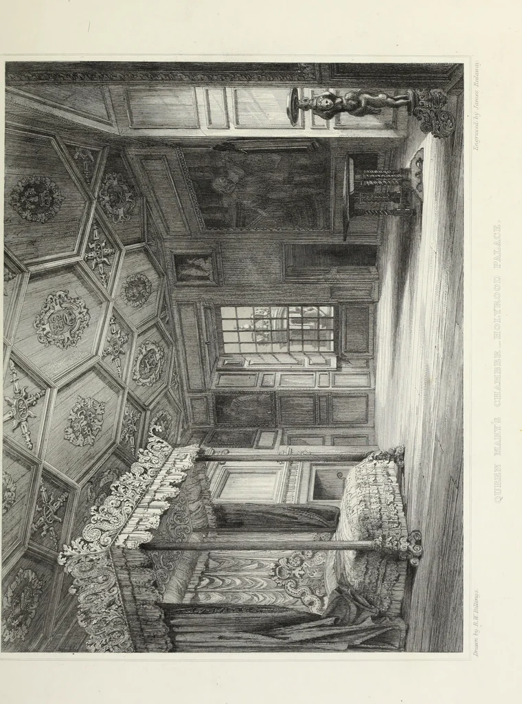 An illustration from The baronial and ecclesiastical antiquities of Scotland, 1852, leaf 102