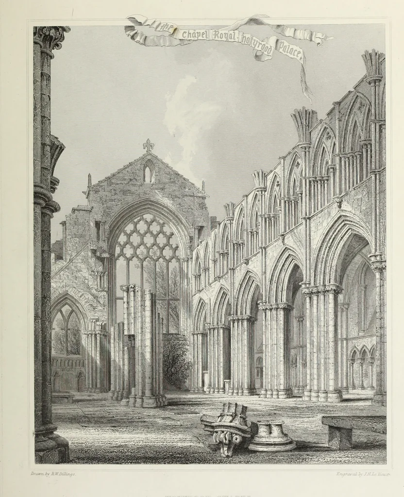 An illustration from The baronial and ecclesiastical antiquities of Scotland, 1852, leaf 114
