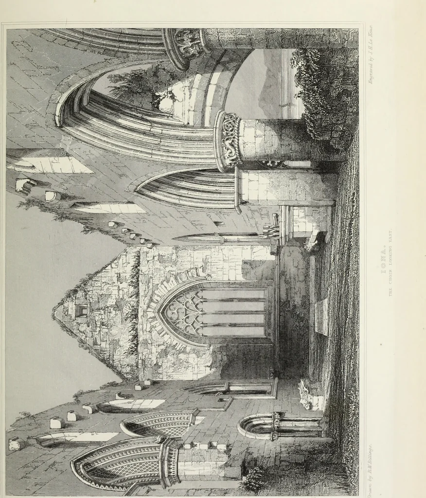 An illustration from The baronial and ecclesiastical antiquities of Scotland, 1852, leaf 158