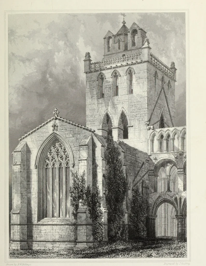 An illustration from The baronial and ecclesiastical antiquities of Scotland, 1852, leaf 174