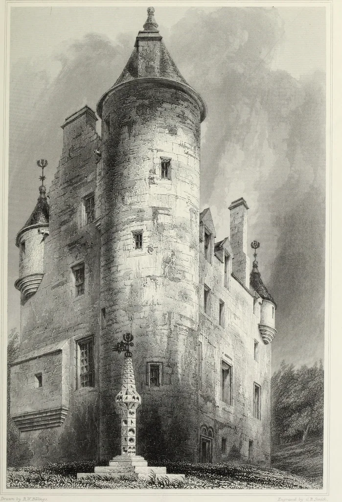 An illustration from The baronial and ecclesiastical antiquities of Scotland, 1852, leaf 186