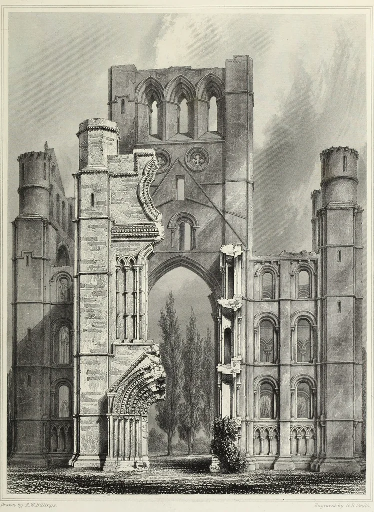 An illustration from The baronial and ecclesiastical antiquities of Scotland, 1852, leaf 194
