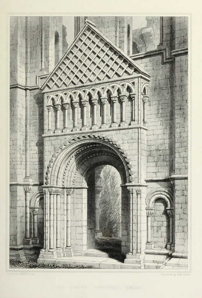 An illustration from The baronial and ecclesiastical antiquities of Scotland, 1852, leaf 202