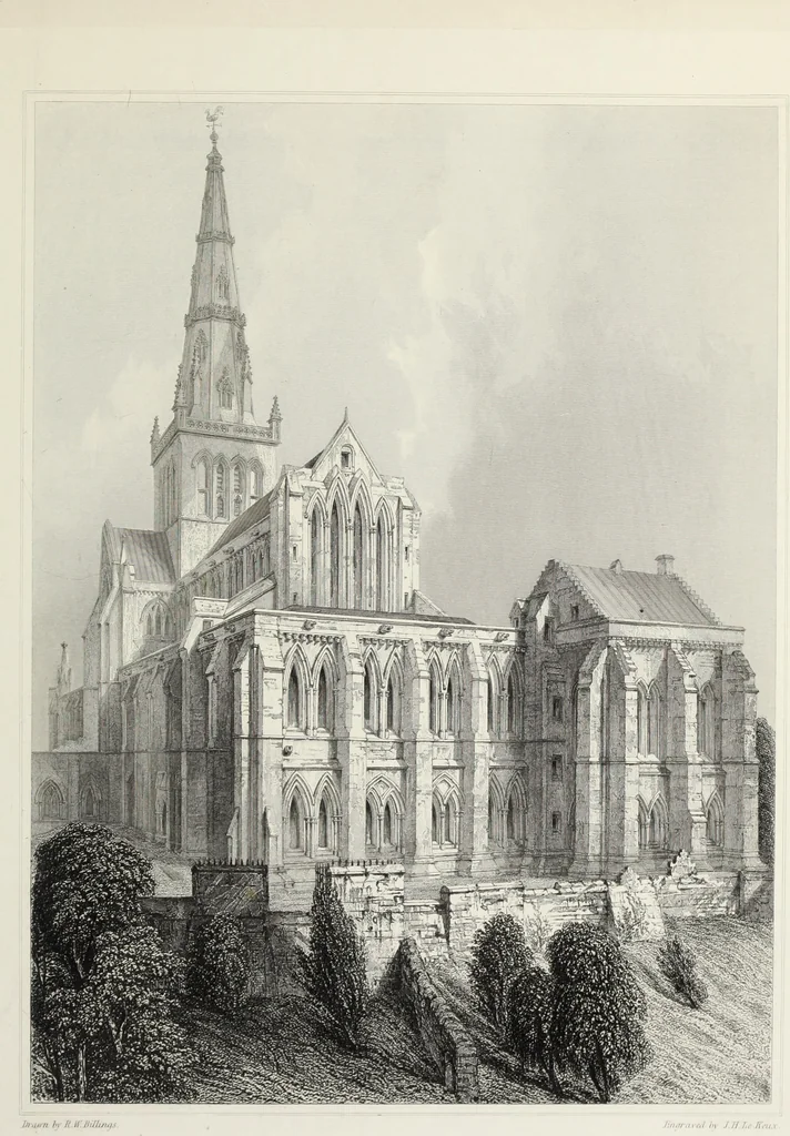 An illustration from The baronial and ecclesiastical antiquities of Scotland, 1852, leaf 22