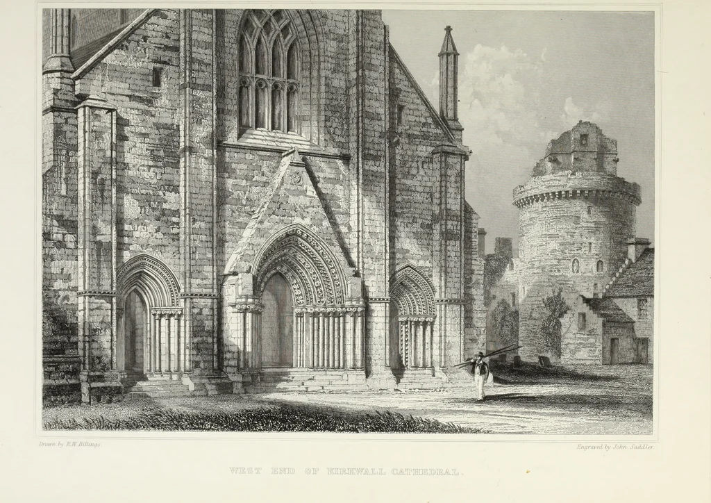 An illustration from The baronial and ecclesiastical antiquities of Scotland, 1852, leaf 242