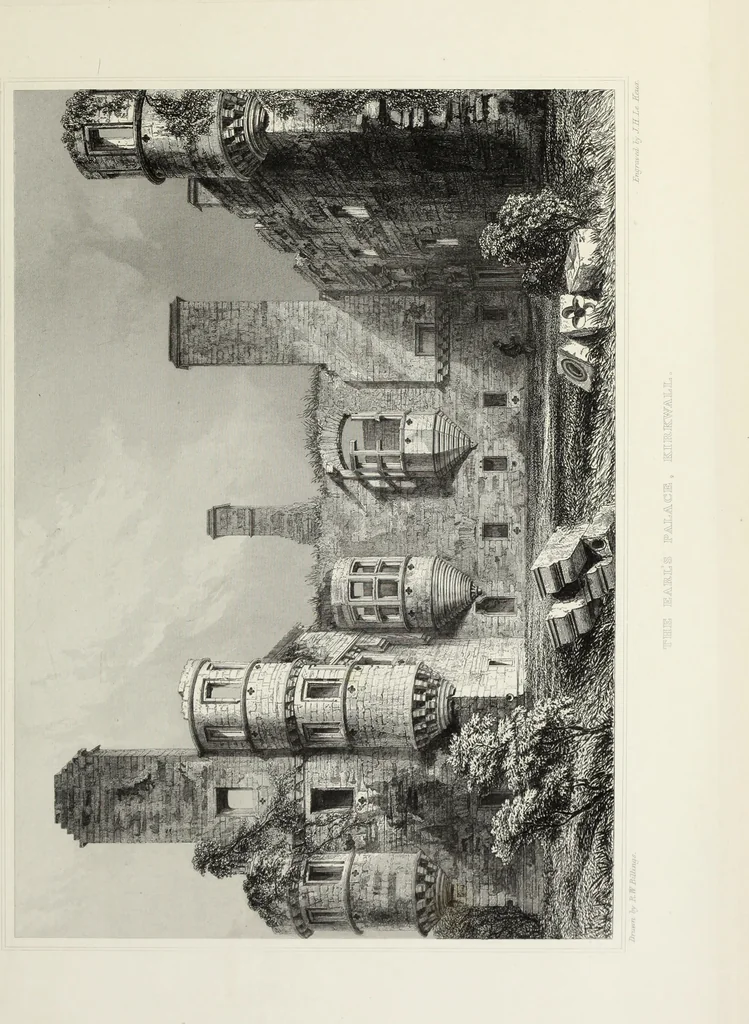 An illustration from The baronial and ecclesiastical antiquities of Scotland, 1852, leaf 260