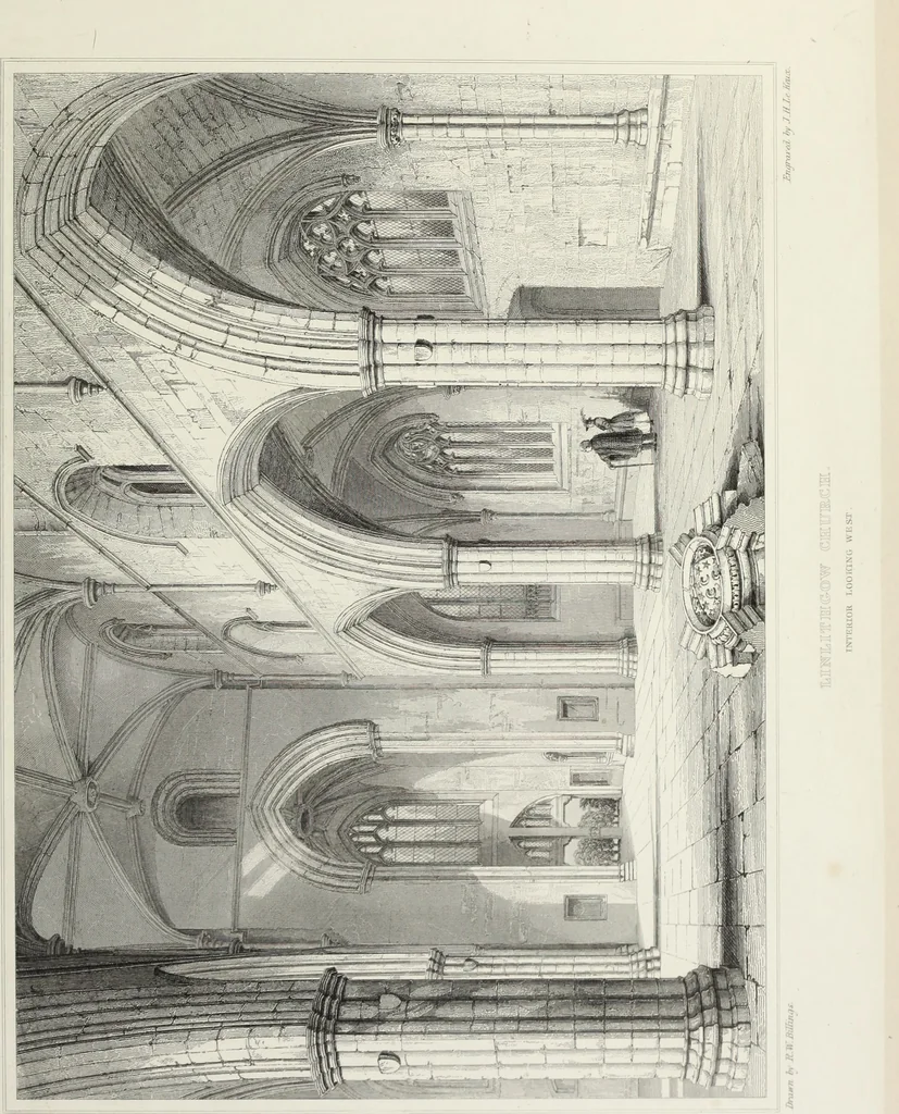An illustration from The baronial and ecclesiastical antiquities of Scotland, 1852, leaf 296