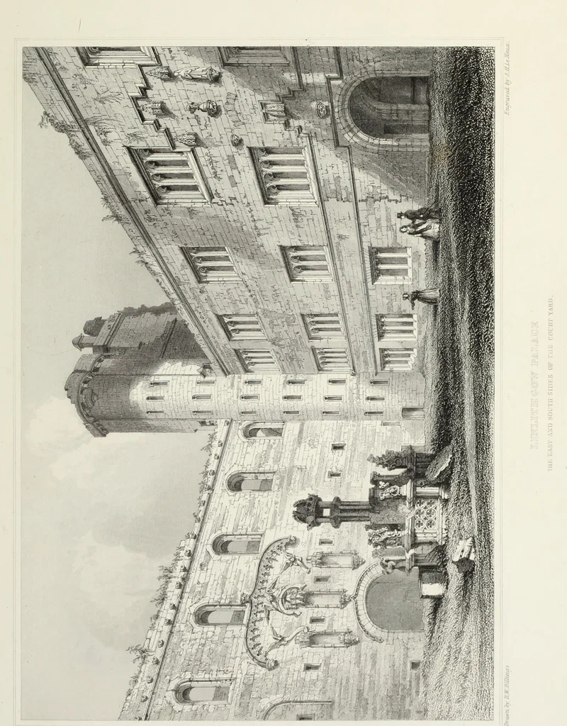 An illustration from The baronial and ecclesiastical antiquities of Scotland, 1852, leaf 308