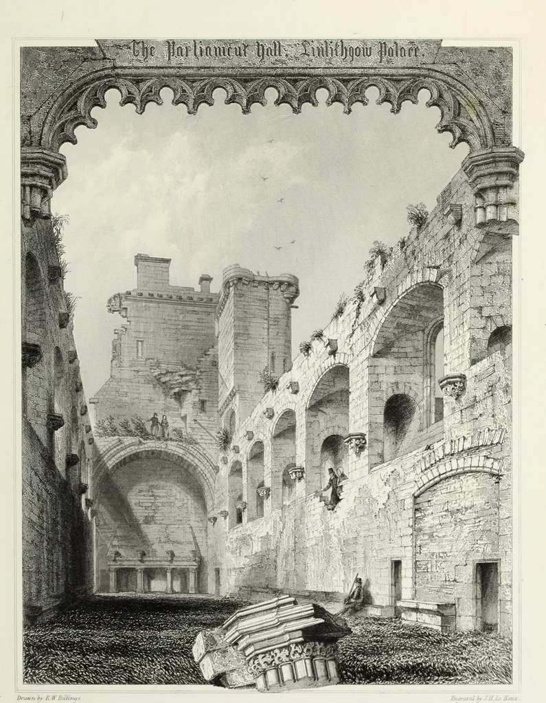 An illustration from The baronial and ecclesiastical antiquities of Scotland, 1852, leaf 312