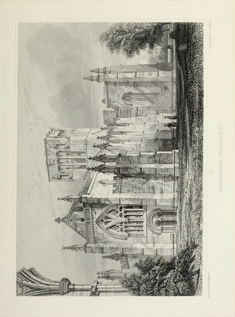 An illustration from The baronial and ecclesiastical antiquities of Scotland, 1852, leaf 58