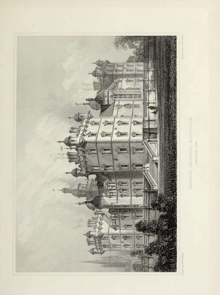 An illustration from The baronial and ecclesiastical antiquities of Scotland, 1852, leaf 70