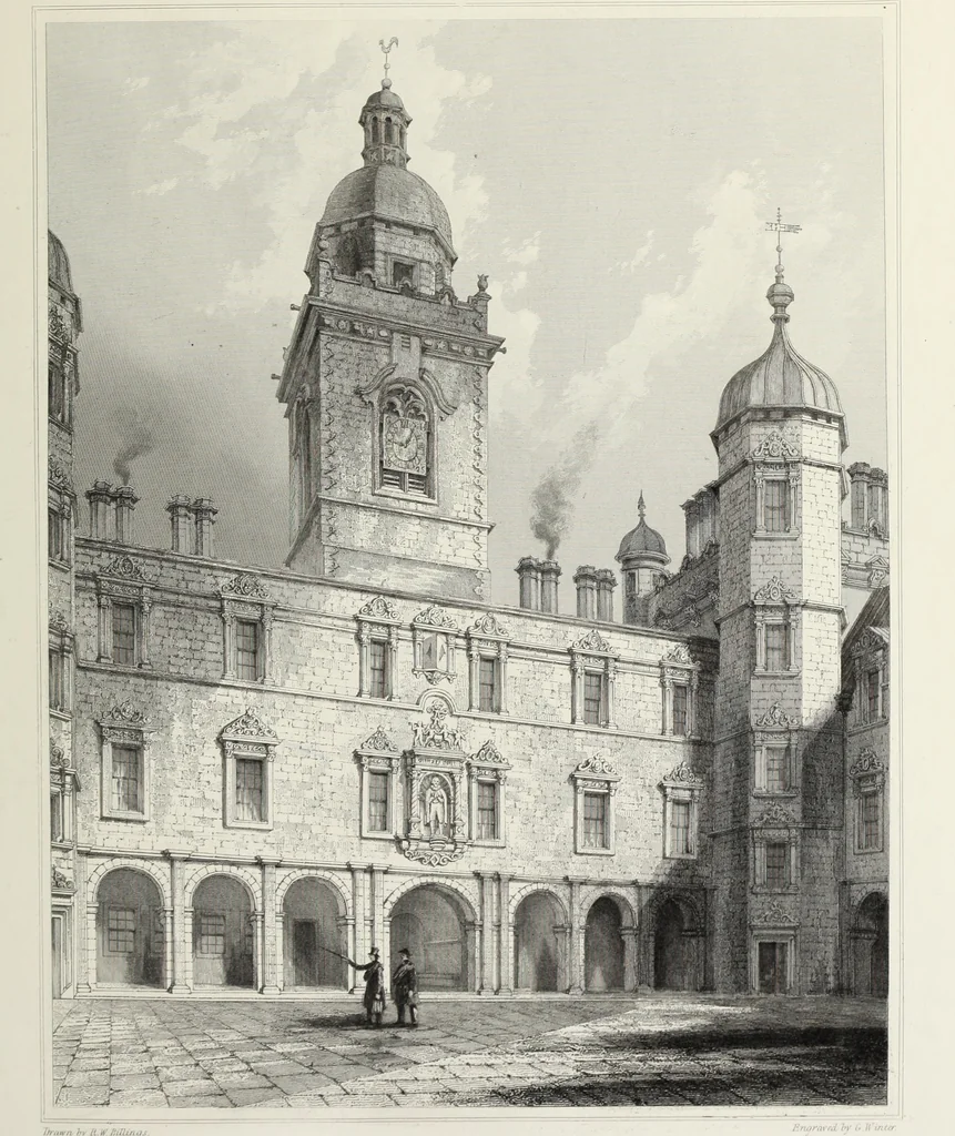 An illustration from The baronial and ecclesiastical antiquities of Scotland, 1852, leaf 78