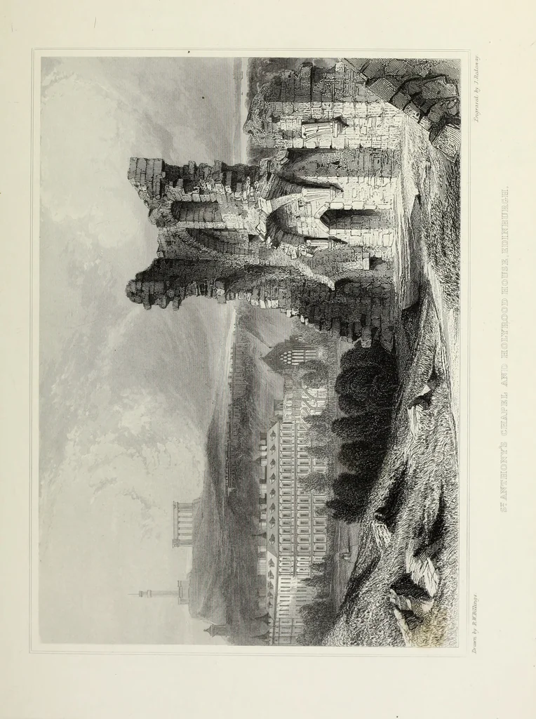 An illustration from The baronial and ecclesiastical antiquities of Scotland, 1852, leaf 98