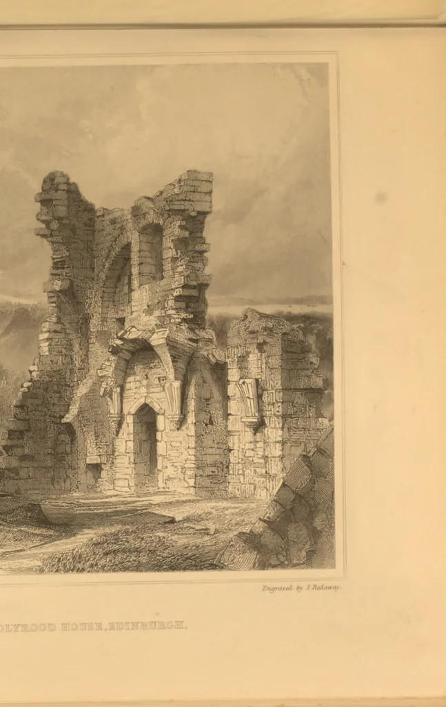 An illustration from The baronial and ecclesiastical antiquities of Scotland, 1901, leaf 102