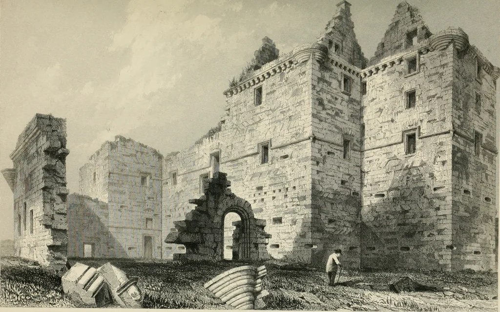 An illustration from The baronial and ecclesiastical antiquities of Scotland, 1852, leaf 132