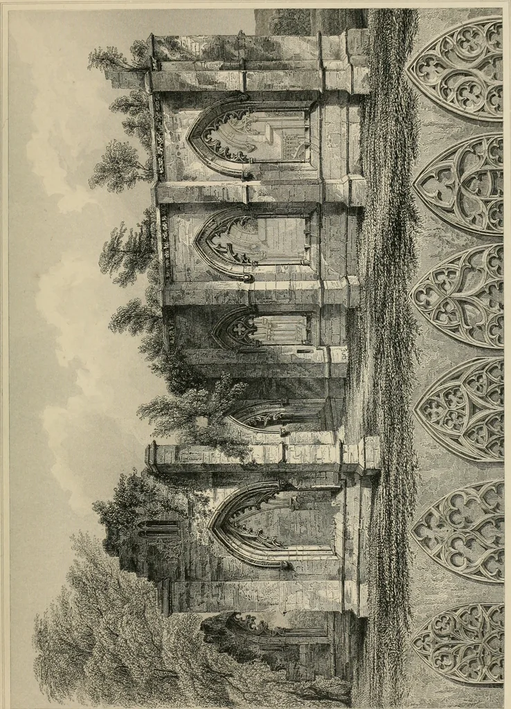 An illustration from The baronial and ecclesiastical antiquities of Scotland, 1852, leaf 14