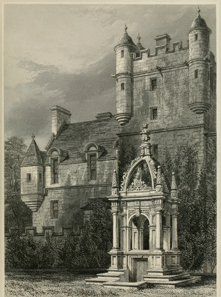 An illustration from The baronial and ecclesiastical antiquities of Scotland, 1852, leaf 160