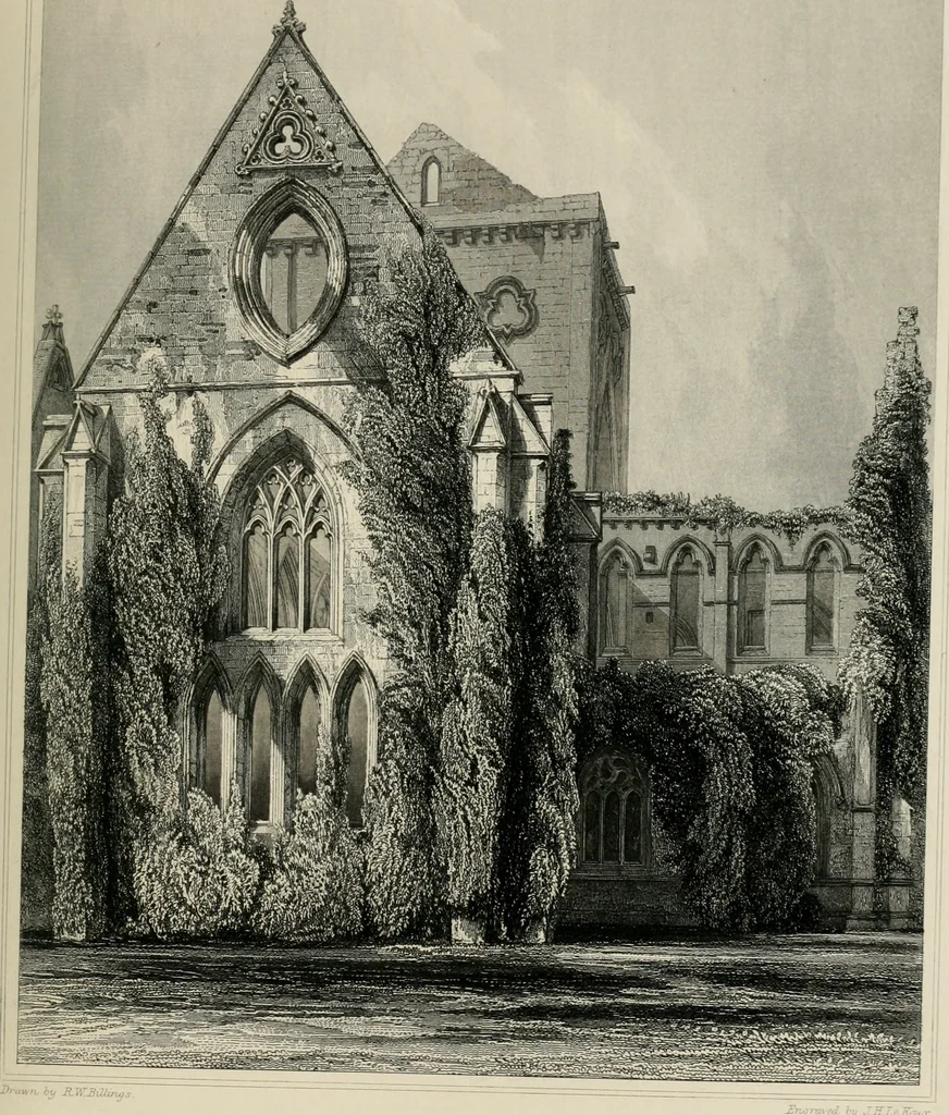 An illustration from The baronial and ecclesiastical antiquities of Scotland, 1852, leaf 174