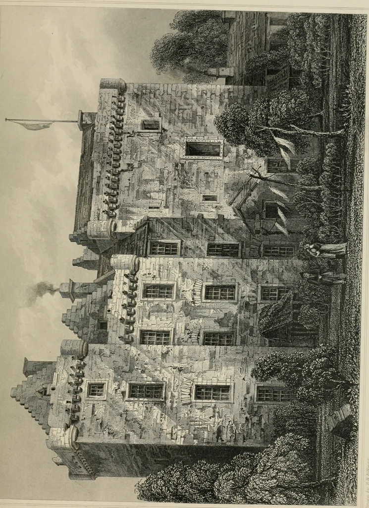 An illustration from The baronial and ecclesiastical antiquities of Scotland, 1852, leaf 222