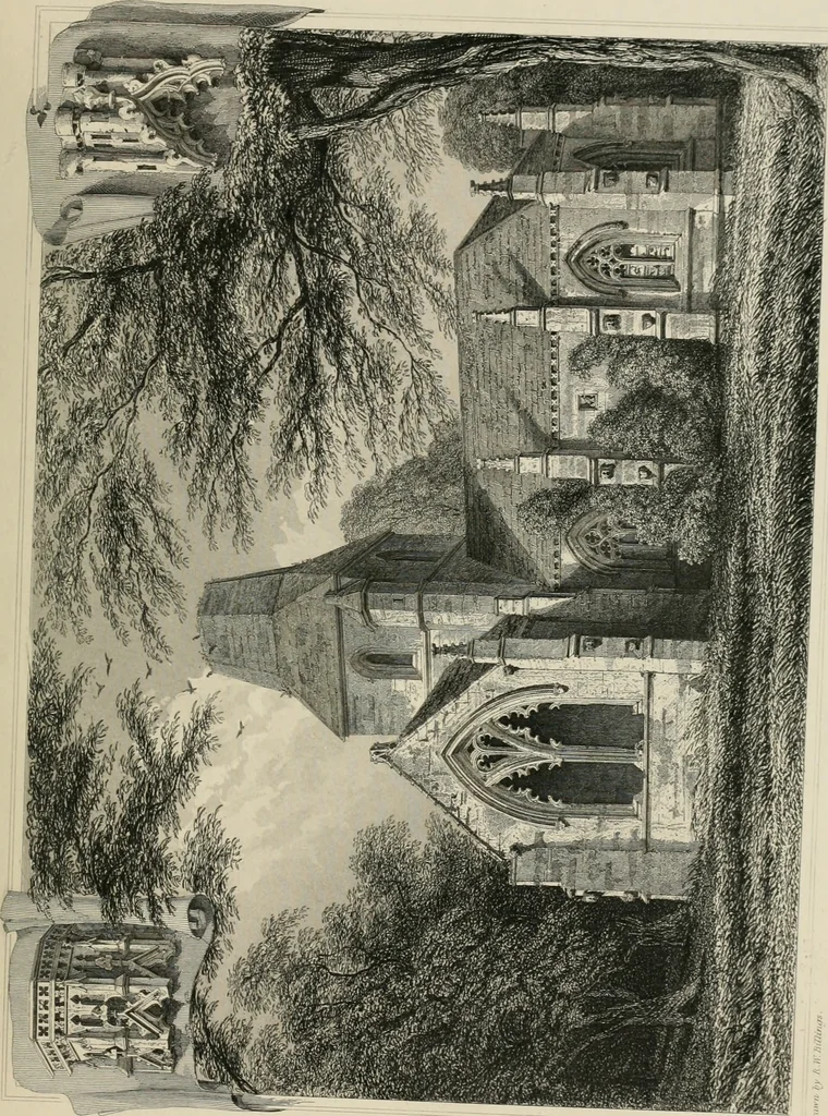 An illustration from The baronial and ecclesiastical antiquities of Scotland, 1852, leaf 228