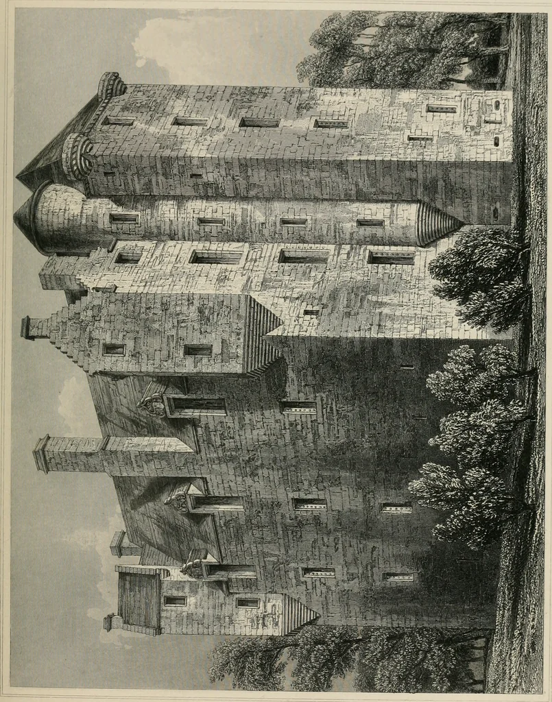 An illustration from The baronial and ecclesiastical antiquities of Scotland, 1852, leaf 244