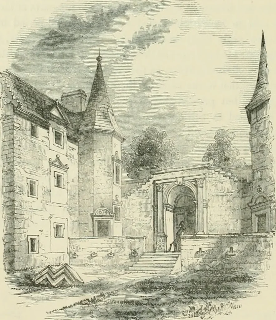 An illustration from The baronial and ecclesiastical antiquities of Scotland, 1852, leaf 263