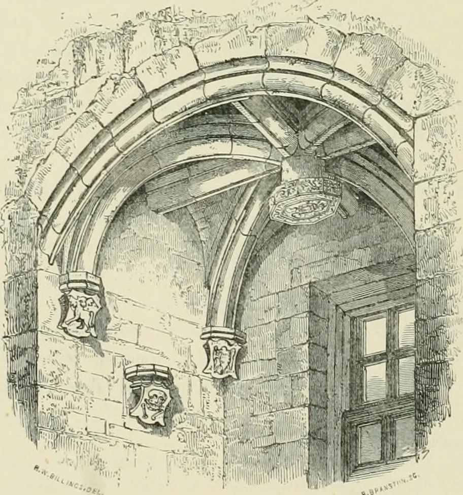 An illustration from The baronial and ecclesiastical antiquities of Scotland, 1852, leaf 291
