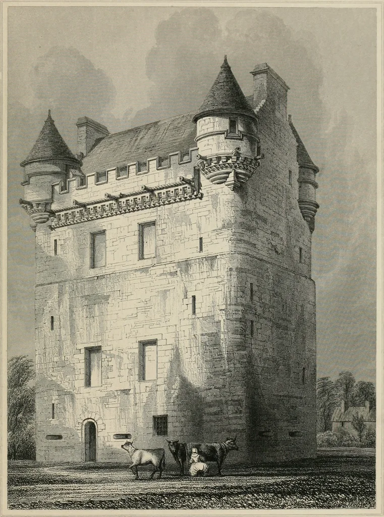 An illustration from The baronial and ecclesiastical antiquities of Scotland, 1852, leaf 300