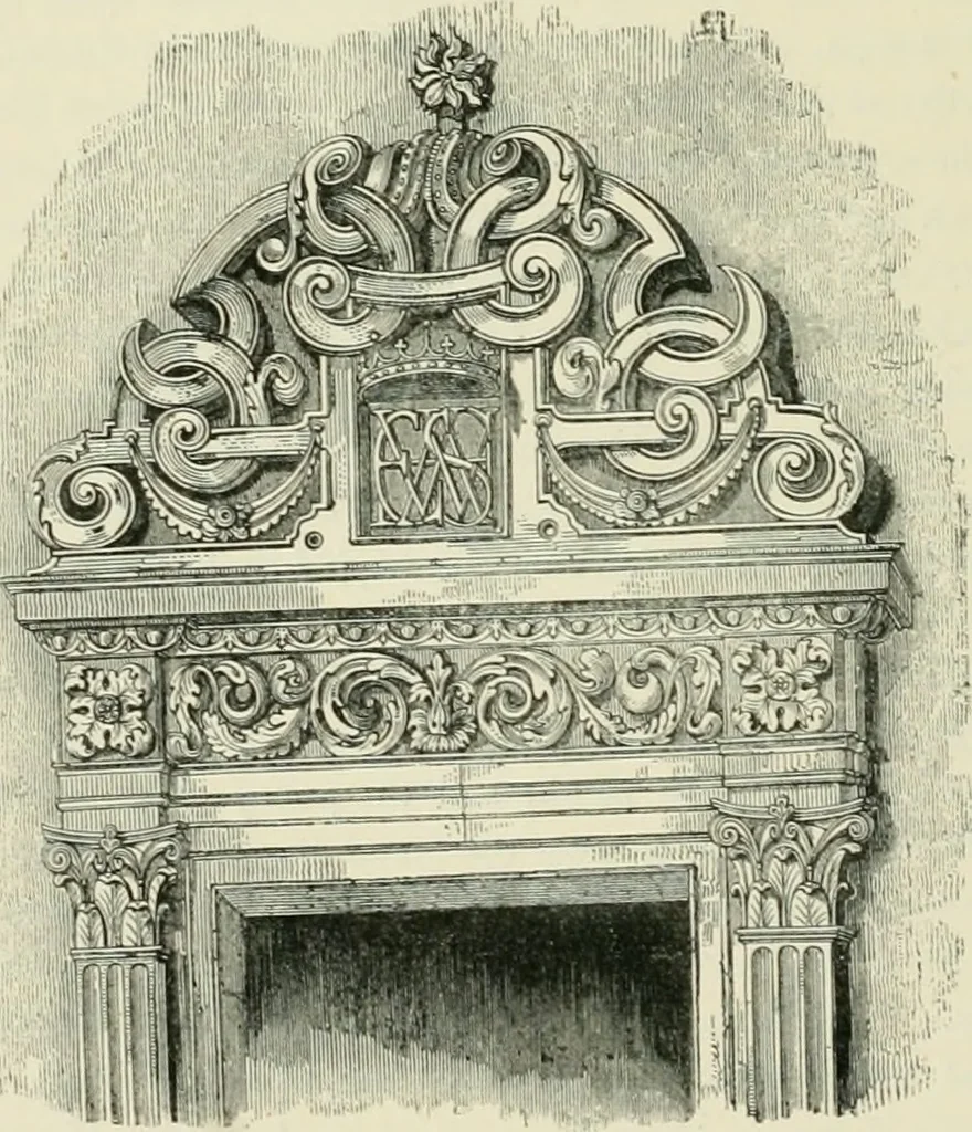 An illustration from The baronial and ecclesiastical antiquities of Scotland, 1852, leaf 303