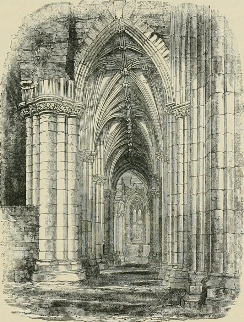 An illustration from The baronial and ecclesiastical antiquities of Scotland, 1852, leaf 32