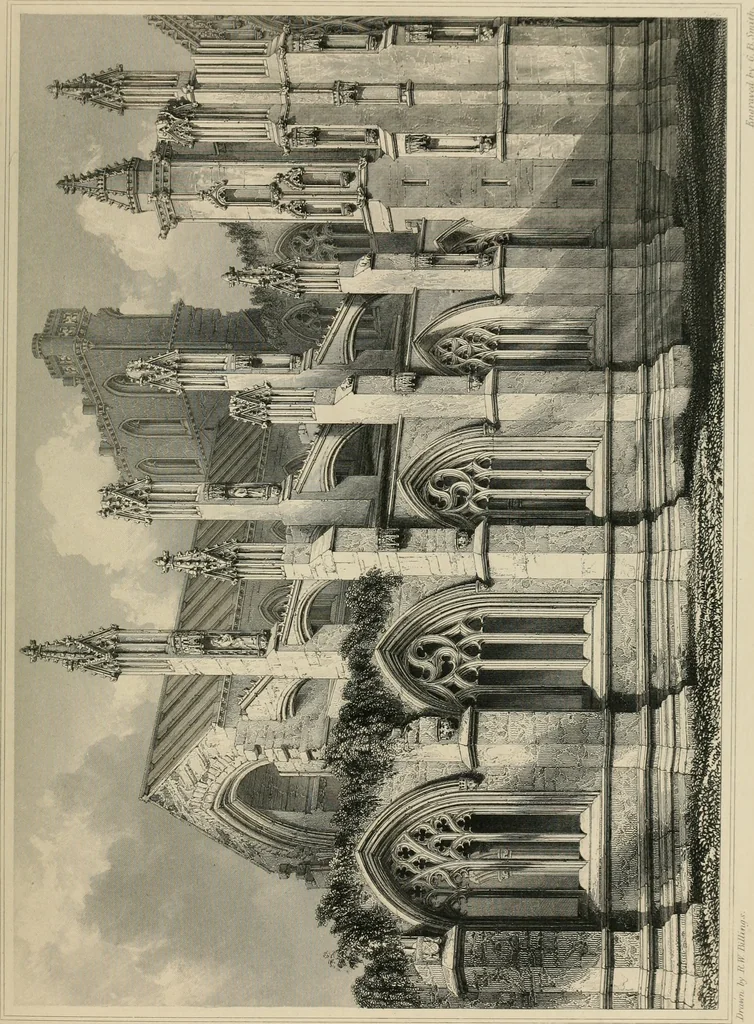 An illustration from The baronial and ecclesiastical antiquities of Scotland, 1852, leaf 38