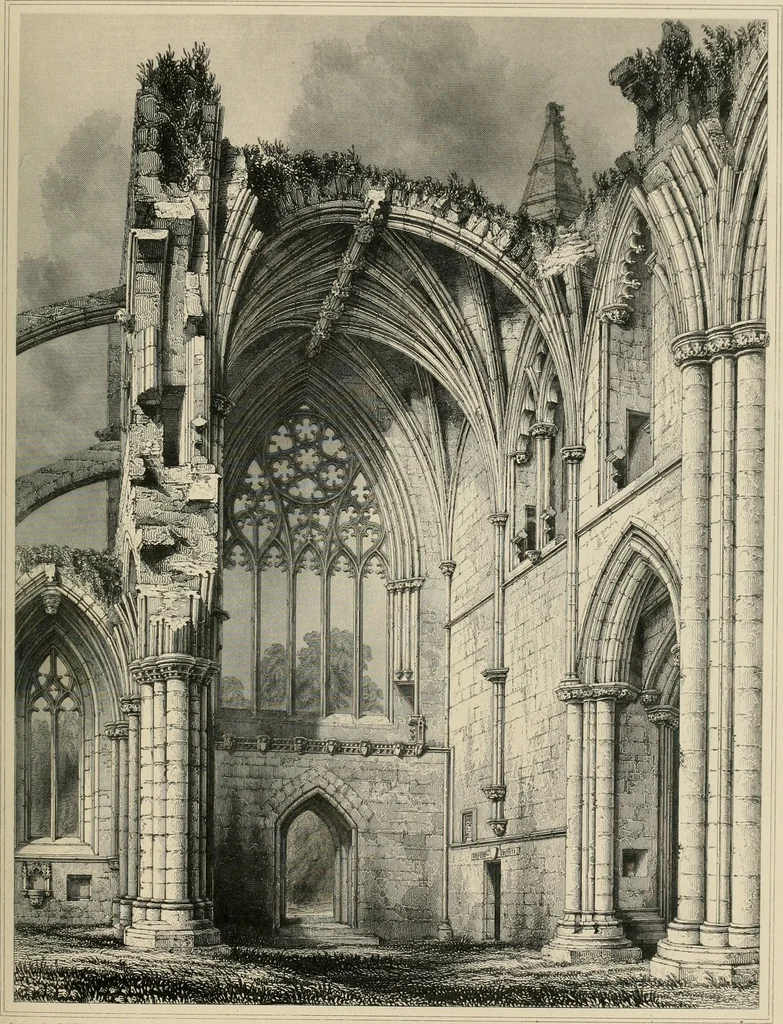 An illustration from The baronial and ecclesiastical antiquities of Scotland, 1852, leaf 42