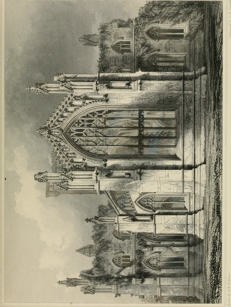 An illustration from The baronial and ecclesiastical antiquities of Scotland, 1852, leaf 46
