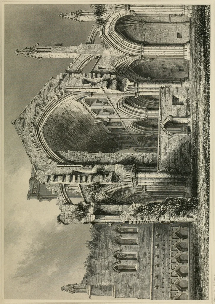 An illustration from The baronial and ecclesiastical antiquities of Scotland, 1852, leaf 54