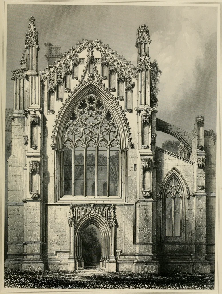 An illustration from The baronial and ecclesiastical antiquities of Scotland, 1852, leaf 58