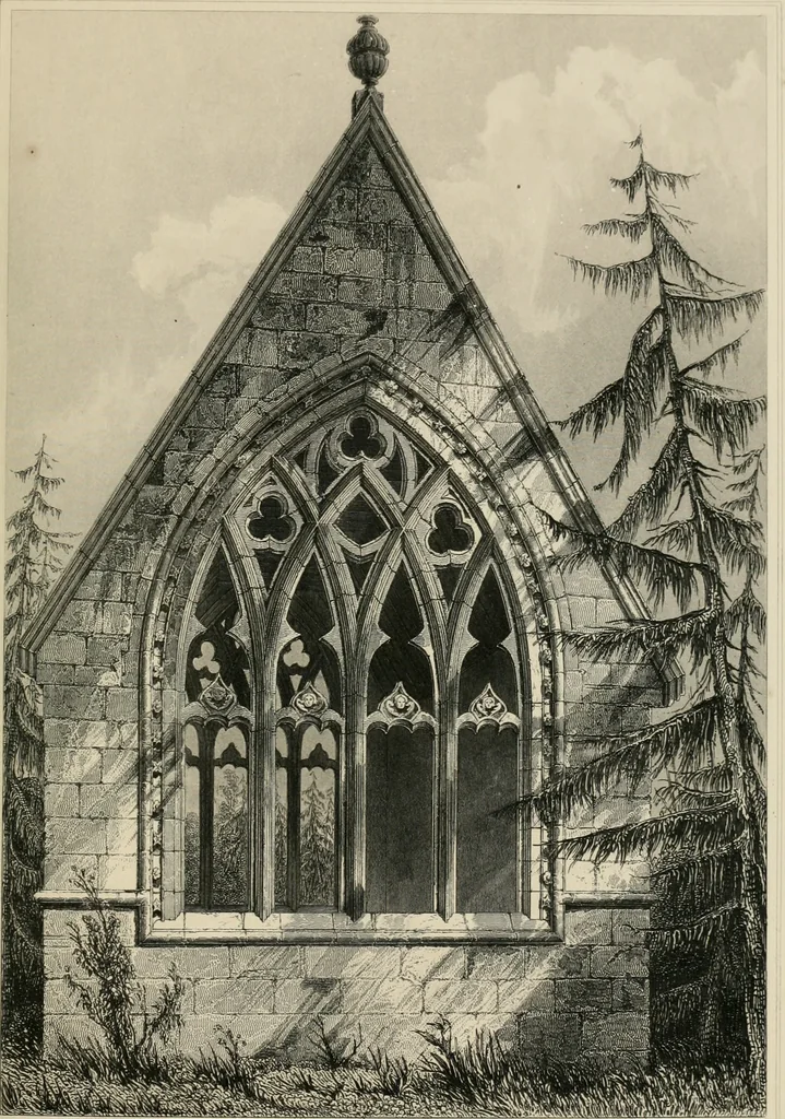 An illustration from The baronial and ecclesiastical antiquities of Scotland, 1852, leaf 72