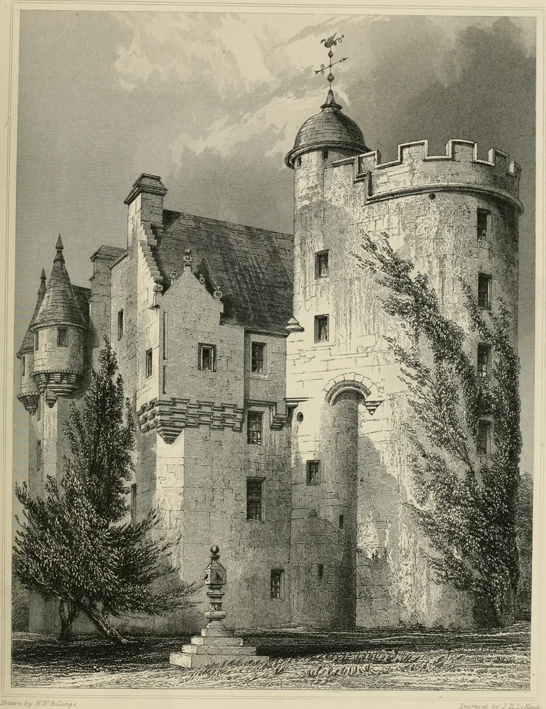 An illustration from The baronial and ecclesiastical antiquities of Scotland, 1852, leaf 78