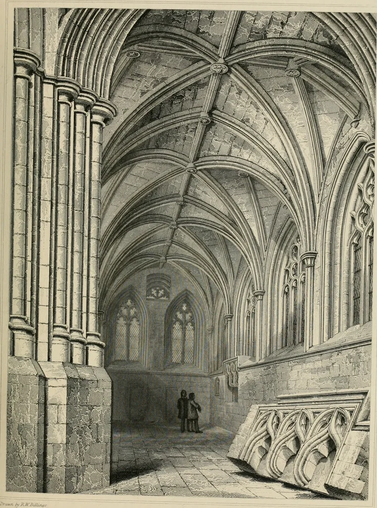 An illustration from The baronial and ecclesiastical antiquities of Scotland, 1852, leaf 92